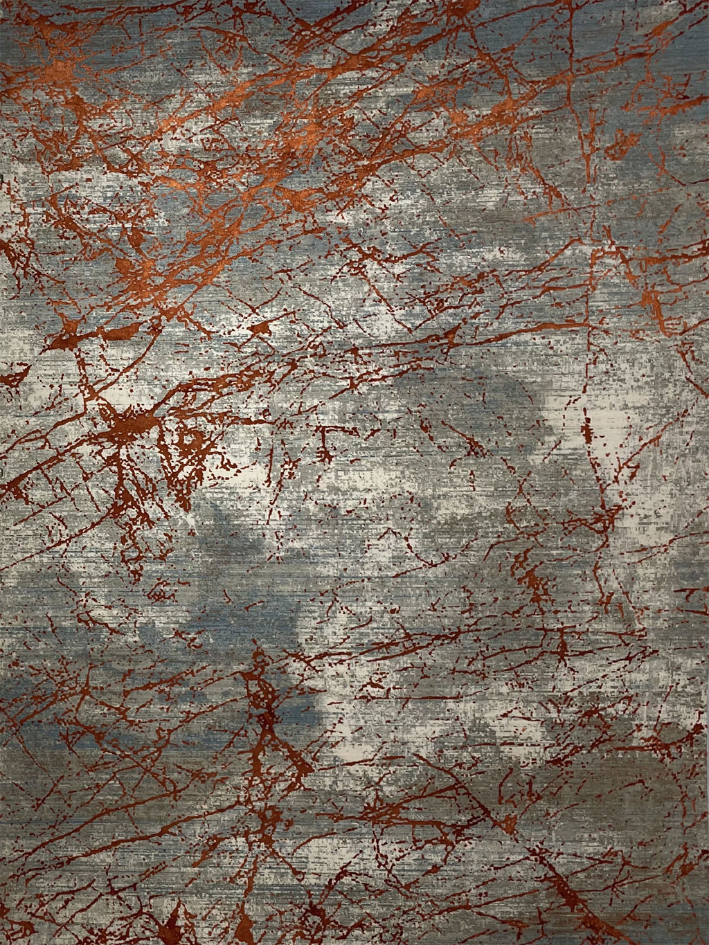 London Bridge Neon Orange Rug