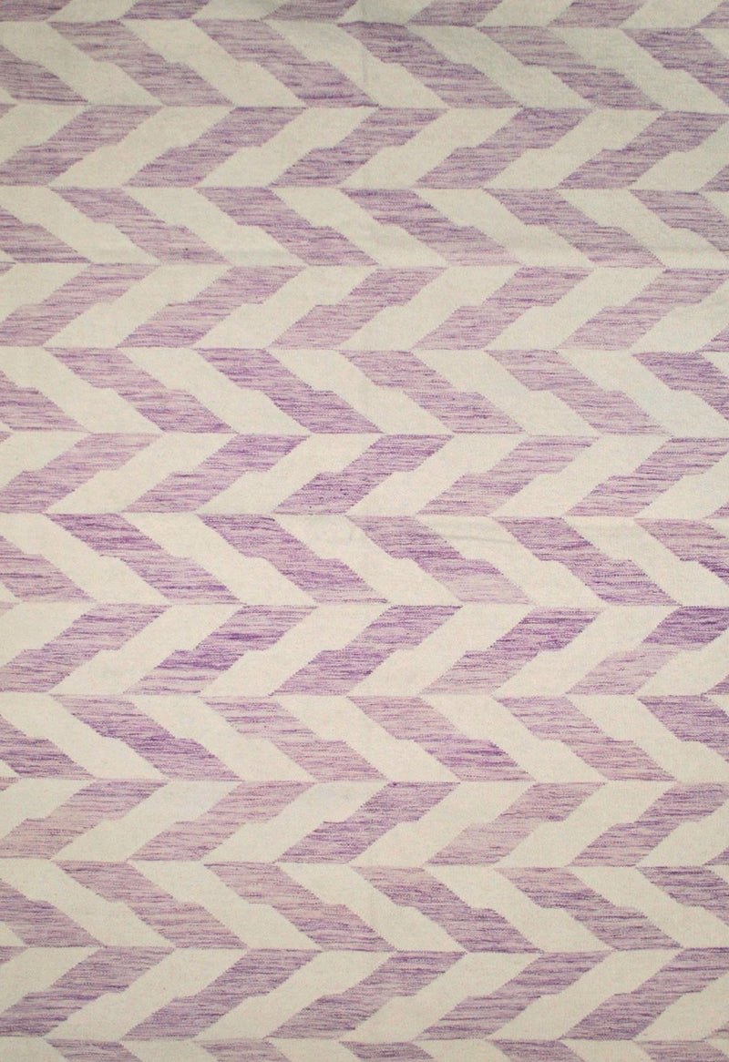 modern rug purple geometric