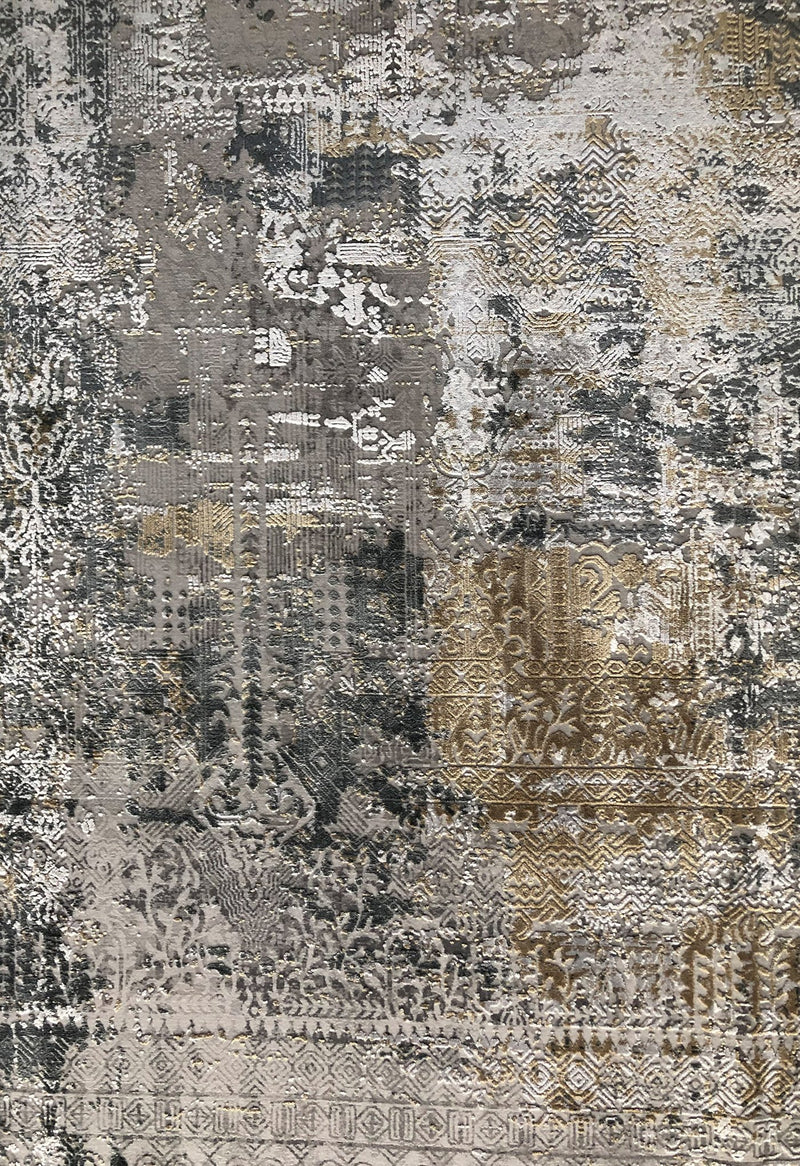 luxury rug close up bamboo silk pile